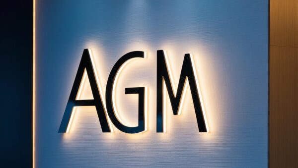 AGM sign